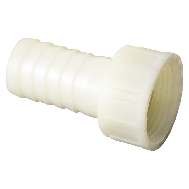 Hose Tail with Thread Nut for Wine Cooling Plate Kit - 1/2 in. x 16mm