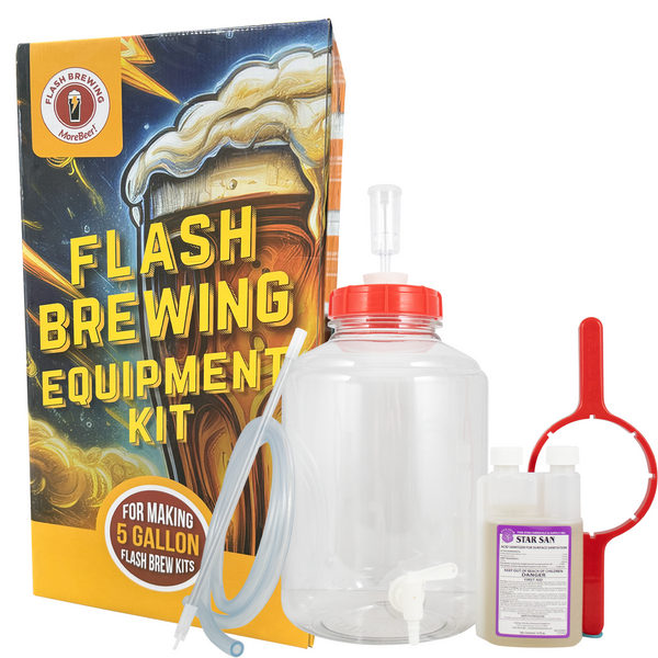 Flash Brewing® Equipment Kit | 7-Gallon Fermonster Fermenter for 5-Gallon Flash Kits