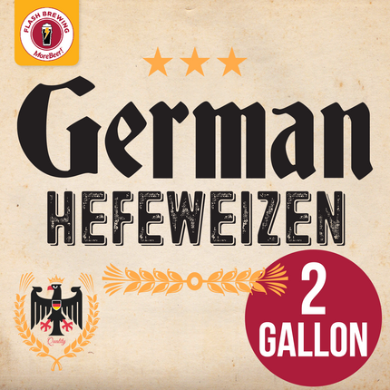 Hefeweizen Flash Brewing Kit - 2 Gallons