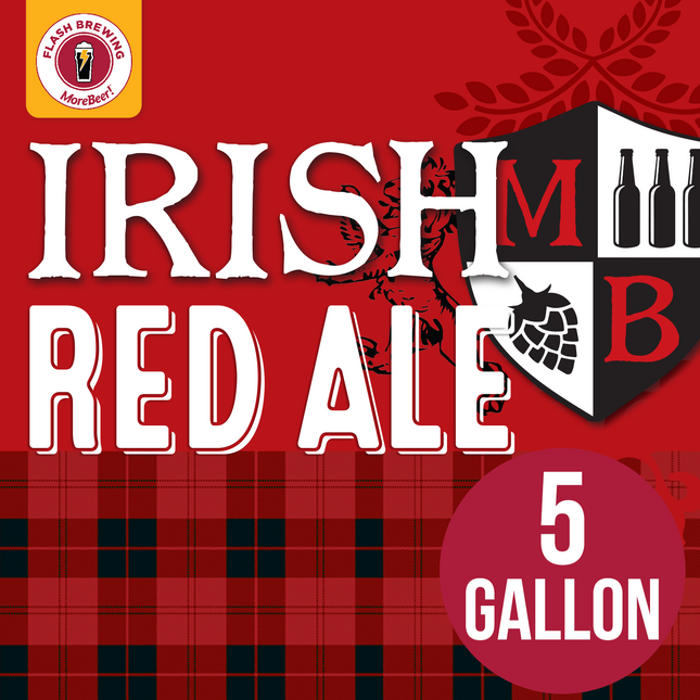 Irish Red Ale Flash Brewing Kit - 5 Gallons