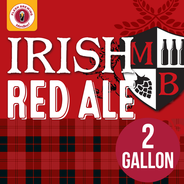 Irish Red Ale Flash Brewing Kit - 2 Gallons