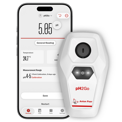 pH2Go Digital pH Meter by Anton Paar