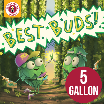 Best Buds Pale Ale Flash Brewing Kit - 5 Gallons