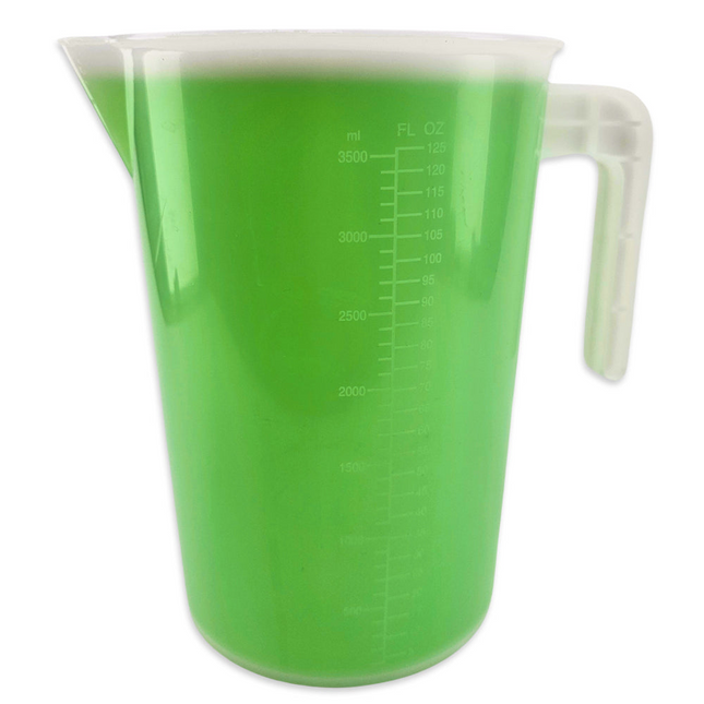 KegLand - Big Jugs - Plastic Pitcher - 5L - 5000 mL / 5L Graduation Scale