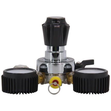 KOMOS Universal 25 - Dual Gauge CO2 Regulator - 25 psi