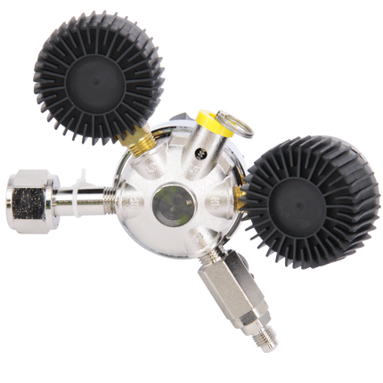 KOMOS Universal 50 - Dual Gauge CO2 Regulator - 50 psi