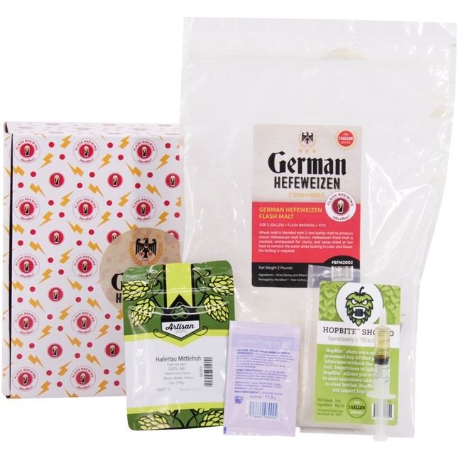 Hefeweizen Flash Brewing Kit - 2 Gallons