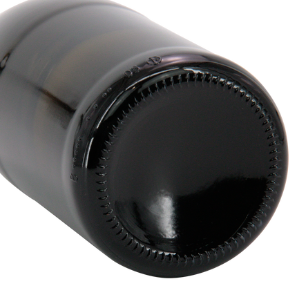 1.5L Dark Green Champagne Farro Glass Wine Bottles, Punted - Case of 6 - PLACEHOLDER