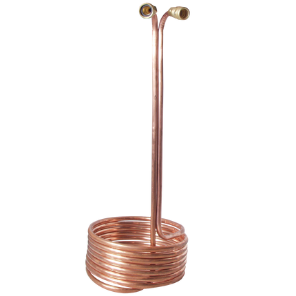 Pre-Chiller - 25' x 1/2 in. with Brass Fittings