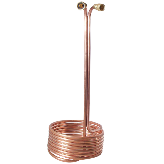 Pre-Chiller - 25' x 1/2 in. with Brass Fittings