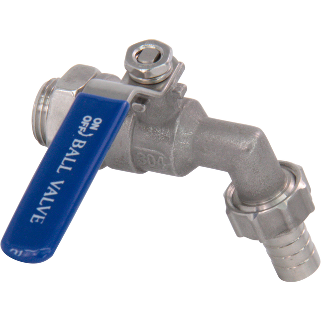 BrewZilla - Gen 4 - Replacement Ball Valve (w/o Rear Nut & Barb)