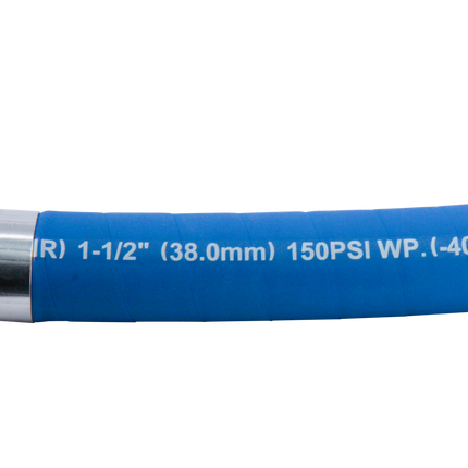 ForgeFit Blue Steel Butyl Brewery Tubing Hose Assembly (1.5 in.) - PLACEHOLDER