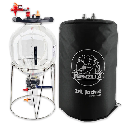 Fermzilla Tri-Conical Ultimate Combo Pack - 27L FermZilla Tri-Conical Easy-Grip