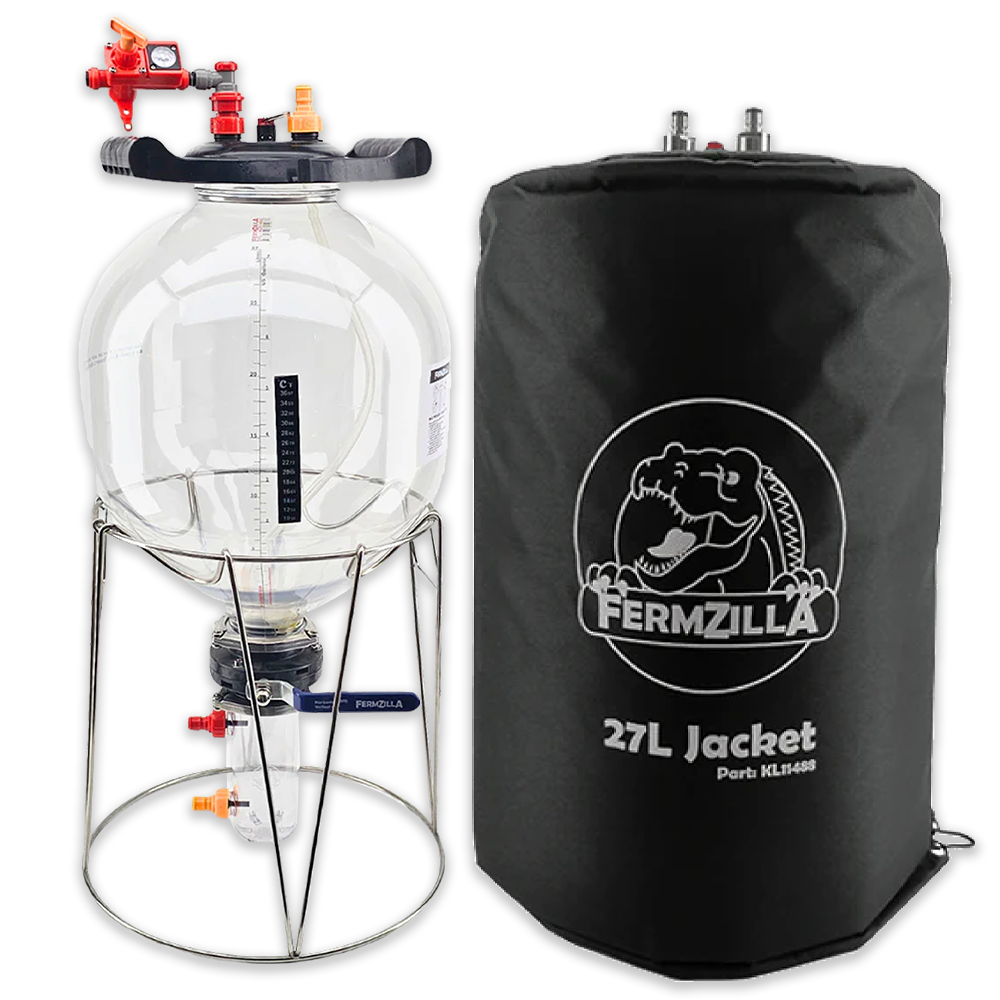 Fermzilla Tri-Conical Ultimate Combo Pack - 27L FermZilla Tri-Conical Easy-Grip