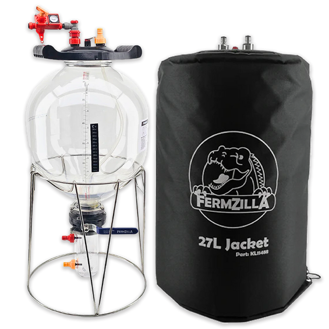 Fermzilla Tri-Conical Ultimate Combo Pack - 27L FermZilla Tri-Conical Easy-Grip