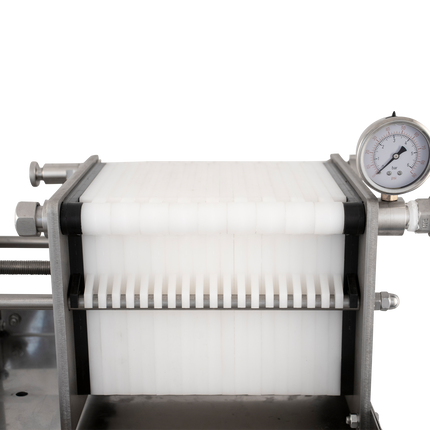 EnoItalia Plate Filter - 40 Plate - Trolley Style w/ Pump