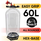 FermZilla All Rounder Easy-Grip Pressure Fermenter Starter Kit - 60L