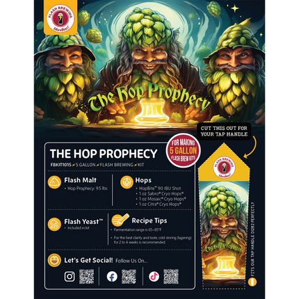 The Hop Prophecy Flash Brewing Kit - 5 Gallons