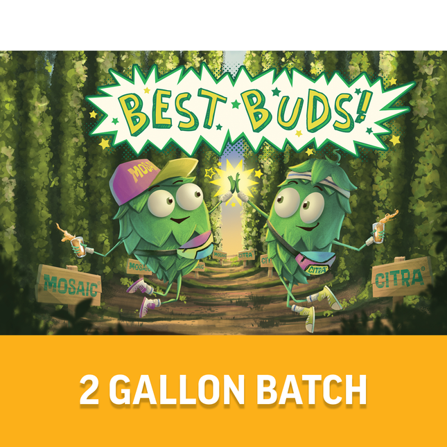 Best Buds Pale Ale Flash Brewing Kit - 2 Gallons