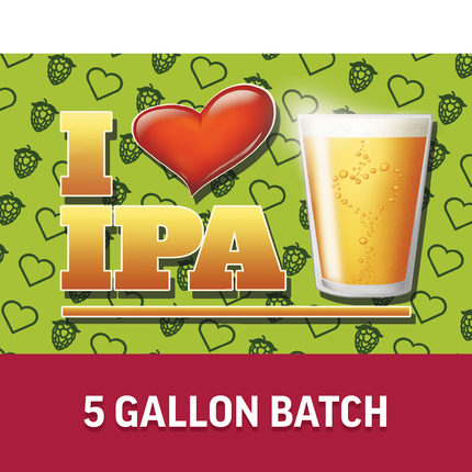 I Heart IPA Flash Brewing Kit - 5 Gallons