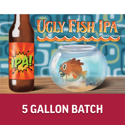 Ugly Fish IPA Flash Brewing Kit - 5 Gallons