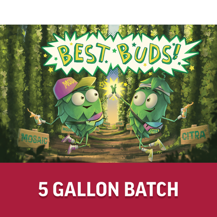 Best Buds Pale Ale Flash Brewing Kit - 5 Gallons