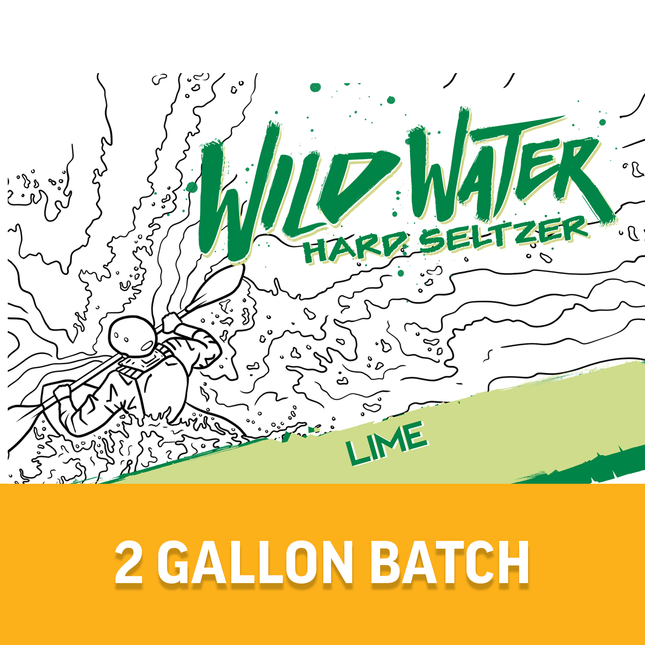 Seltzer Flash Brewing Kit - 2 Gallons - Lime