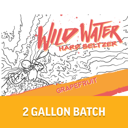 Seltzer Flash Brewing Kit - 2 Gallons - Grapefruit