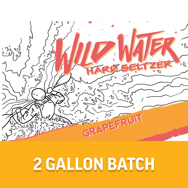 Seltzer Flash Brewing Kit - 2 Gallons - Grapefruit