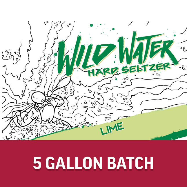 Seltzer Flash Brewing Kit - 5 Gallons - Lime