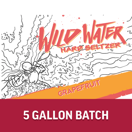 Seltzer Flash Brewing Kit - 5 Gallons - Grapefruit