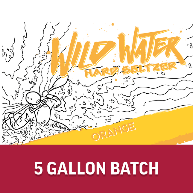 Seltzer Flash Brewing Kit - 5 Gallons - Orange