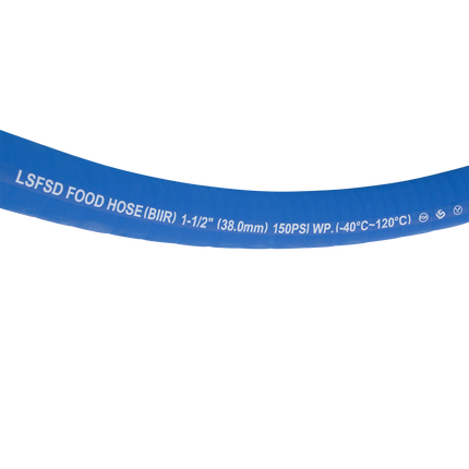 ForgeFit Blue Steel Butyl Brewery Tubing Hose (1.5 in.) - Bare Tubing - PLACEHOLDER