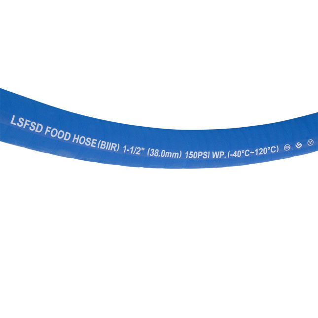 ForgeFit Blue Steel Butyl Brewery Tubing Hose (1.5 in.) - Bare Tubing - PLACEHOLDER