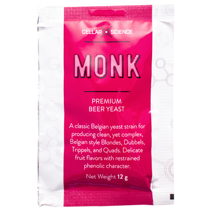 CellarScience - Dry Yeast - MONK Belgian Abbey Ale - PLACEHOLDER