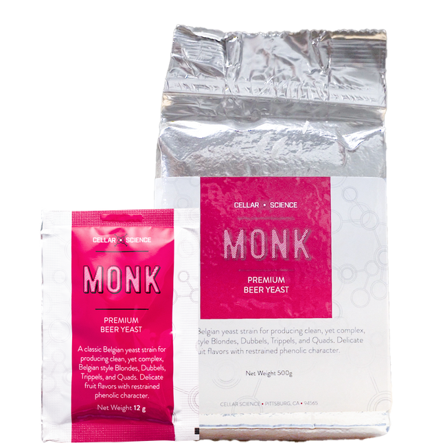 CellarScience - Dry Yeast - MONK Belgian Abbey Ale - PLACEHOLDER