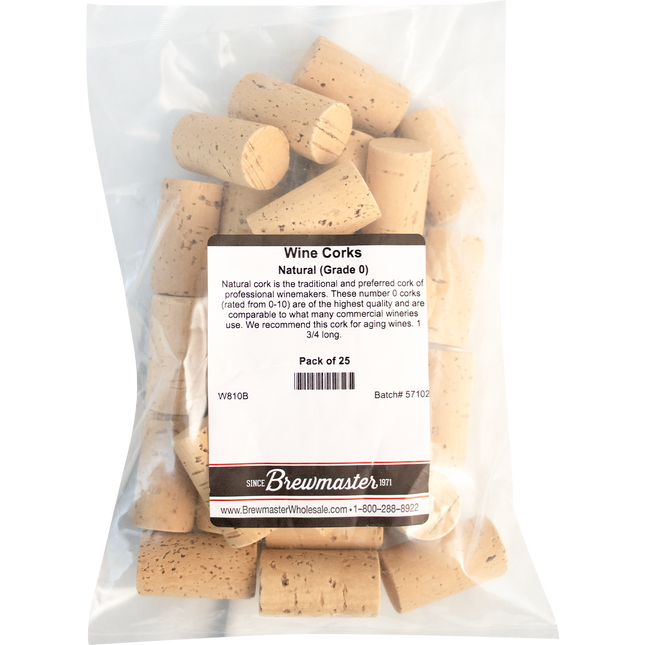 Wine Corks | 1.75 | 24x44 | Molinas Ultra Premium Natural | Grade 0 - PLACEHOLDER