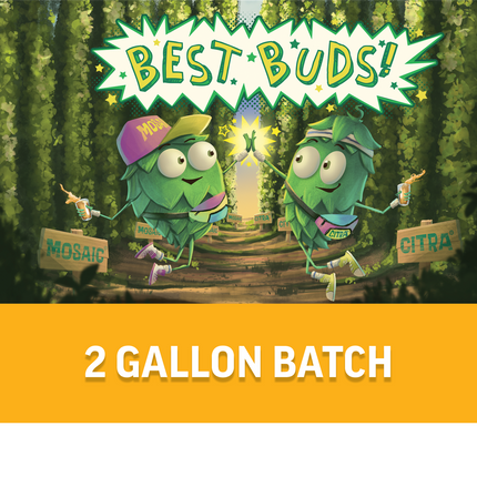 Best Buds Pale Ale Flash Brewing Kit - 2 Gallons