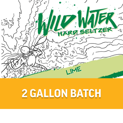 Seltzer Flash Brewing Kit - 2 Gallons - Lime