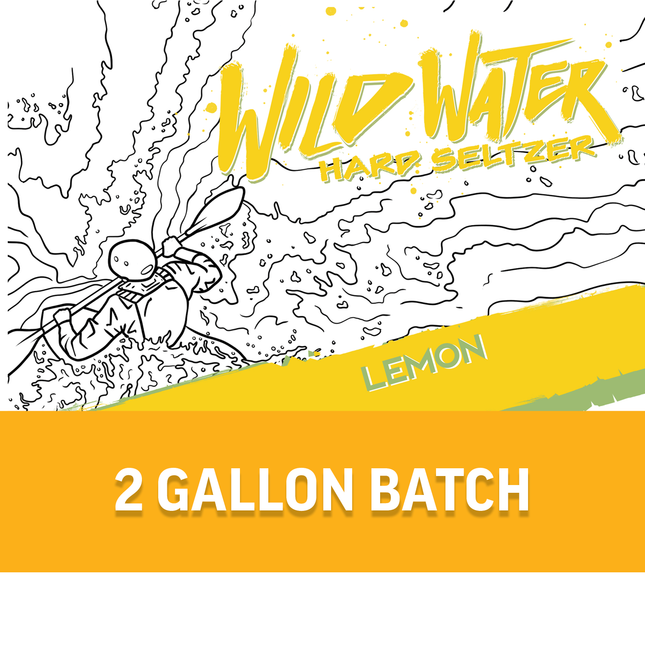 Seltzer Flash Brewing Kit - 2 Gallons - Lemon