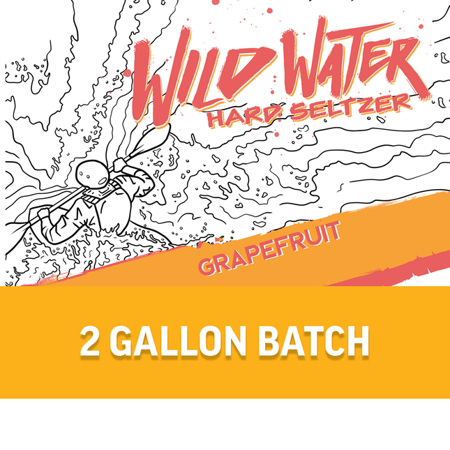 Seltzer Flash Brewing Kit - 2 Gallons - Grapefruit