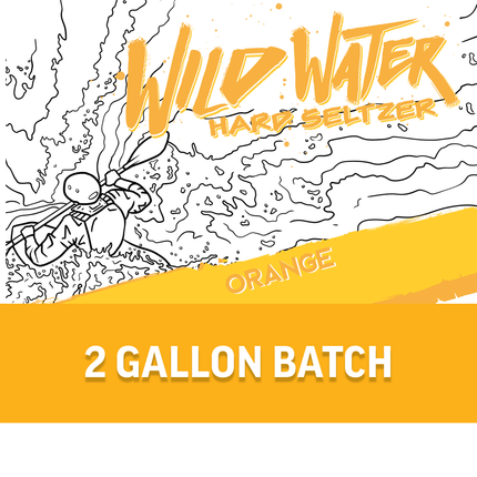 Seltzer Flash Brewing Kit - 2 Gallons - Orange