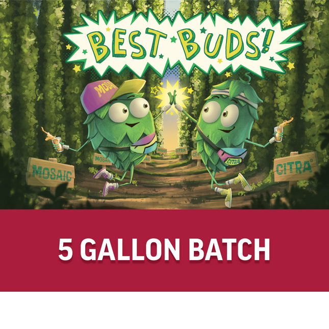 Best Buds Pale Ale Flash Brewing Kit - 5 Gallons