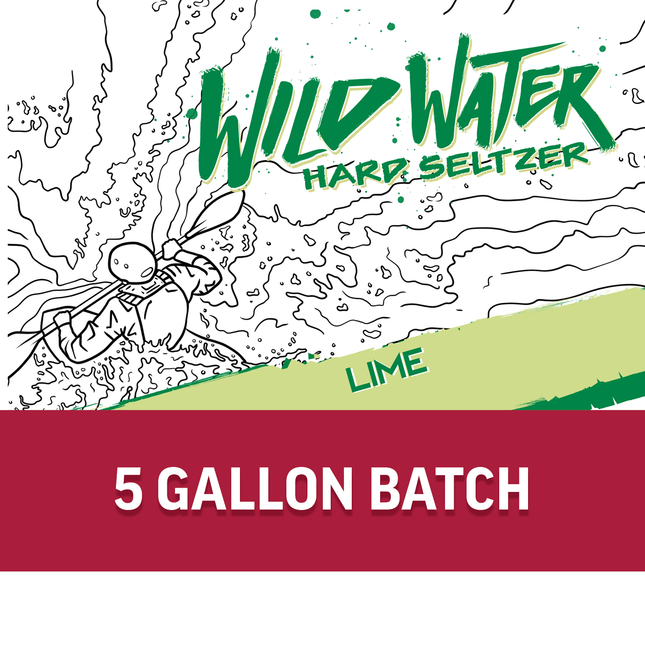 Seltzer Flash Brewing Kit - 5 Gallons - Lime