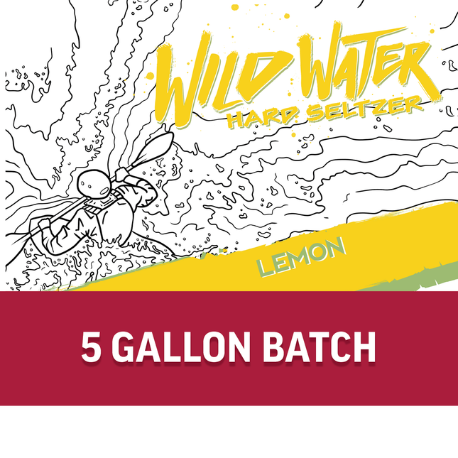 Seltzer Flash Brewing Kit - 5 Gallons - Lemon