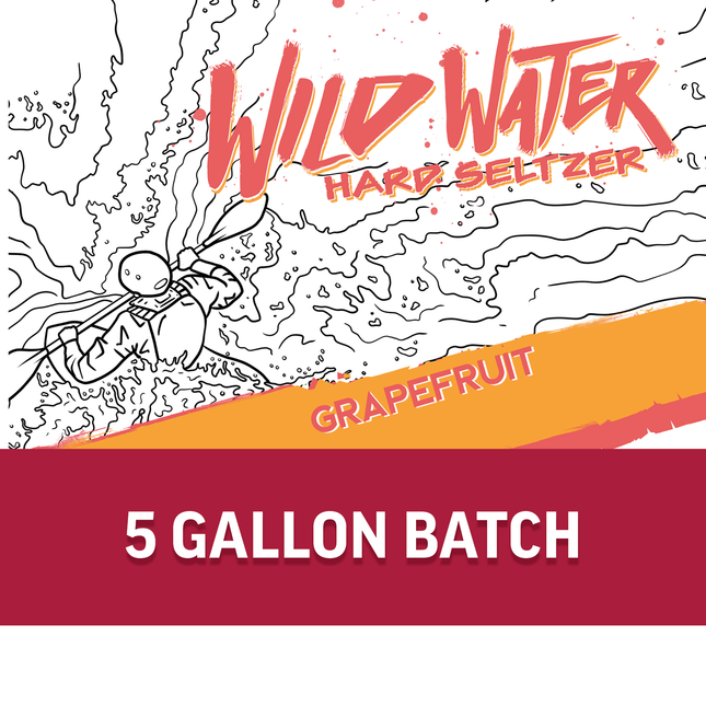 Seltzer Flash Brewing Kit - 5 Gallons - Grapefruit