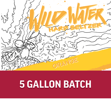 Seltzer Flash Brewing Kit - 5 Gallons - Orange