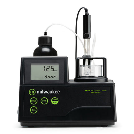 Milwaukee - MI456US PRO Mini Titrator for Titratable Acidity in Wine