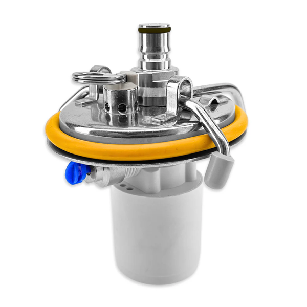 Continuous Soda Carbonator Keg Lid