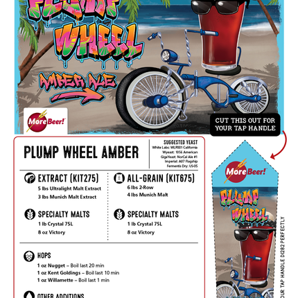 Kit (Extract) - Plump Wheel Amber Ale - Liquid Malt Extract